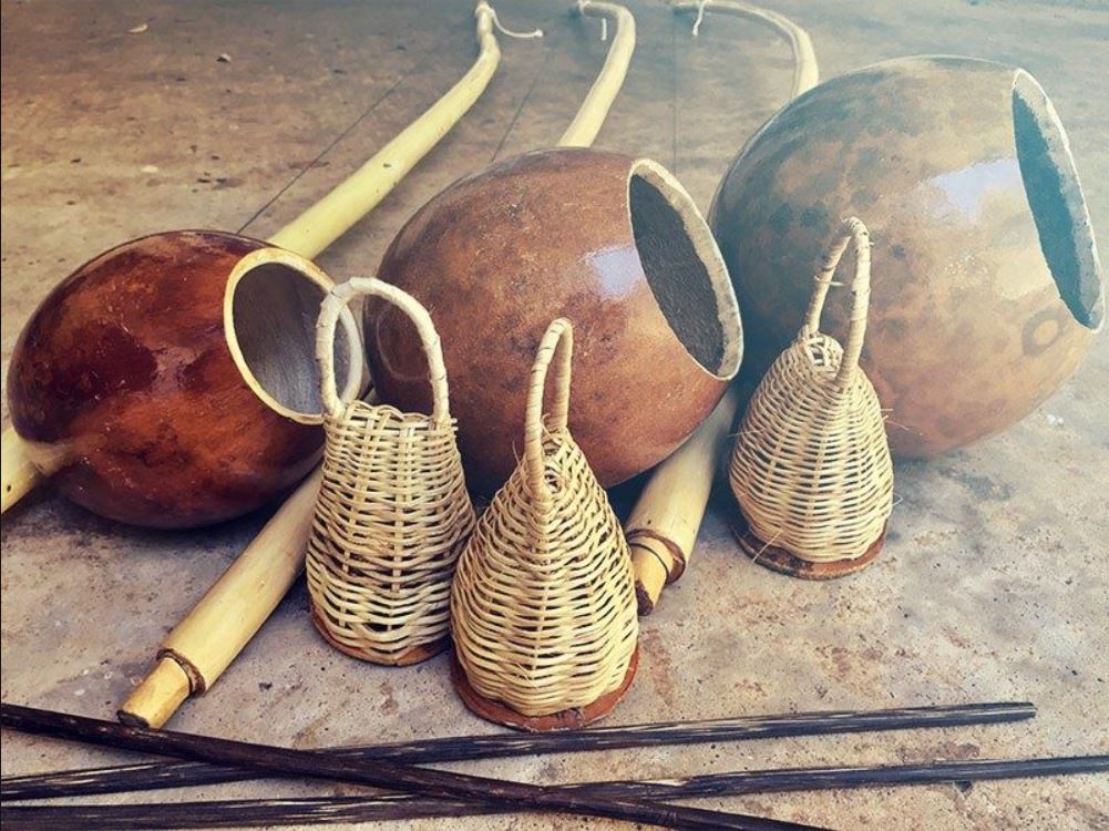 Berimbau og Caxixi